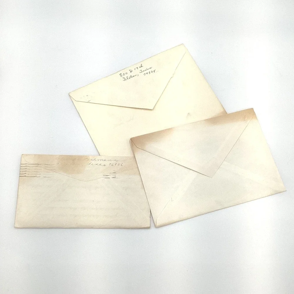 Vintage 1960s Miss Sharon‎ Williams Mail Lot Wedding Invitation Christmas Card